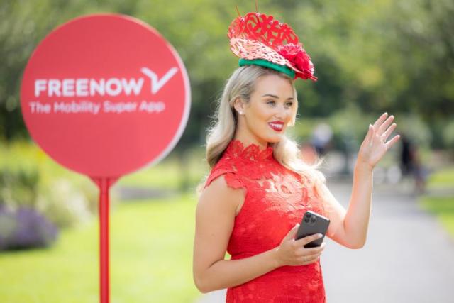 Travel in style: FREENOW adds luxury vintage car to its fleet in Galway to celebrate Ladies Day