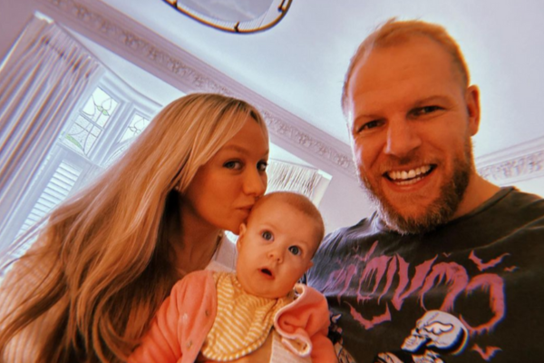 Chloe Madeley & James Haskell share insight into daughter Bodhi’s first birthday