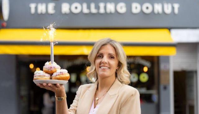 The Rolling Donut launches LIMITED EDITION birthday donut, for one week only
