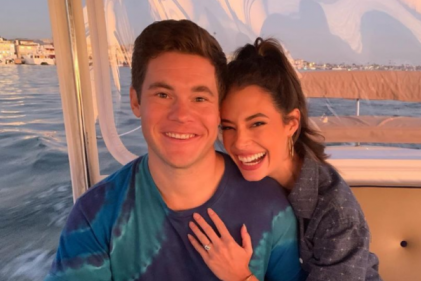 Pitch Perfect’s Adam Devine announces wife Chloe’s pregnancy with first child
