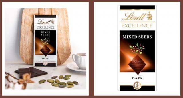 Lindt launches new EXCELLENCE Dark Mixed Seeds Bar which is totally unique to the Irish market