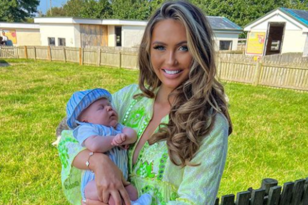 Charlotte Dawson celebrates baby Jude coming home from hospital after health scare