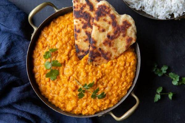 Sunday meal prep time! This red lentil dal is our new favourite right now