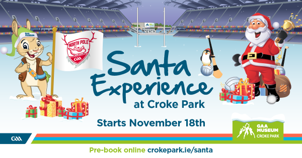 Jingle all the way to Croke Park to join Santa at his Christmas training camp!