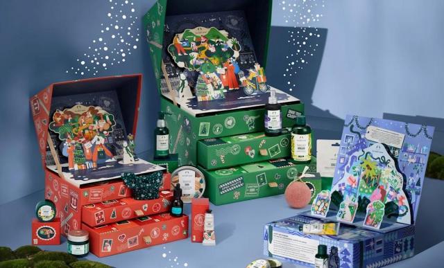 WIN! We have three stunning Advent Calendars from The Body Shop to giveaway