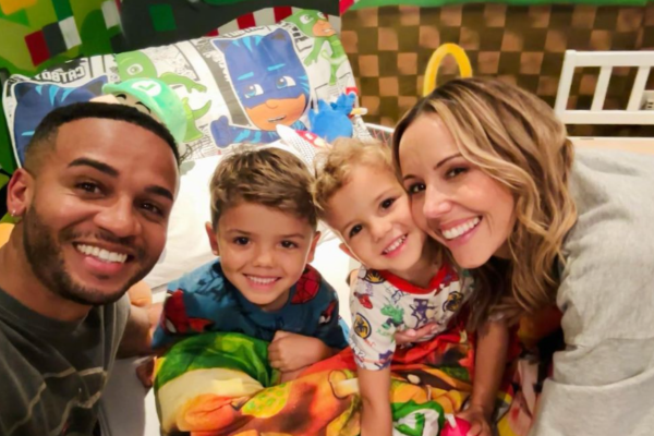 Sarah Merrygold unveils heartwarming moment between husband Aston & sons