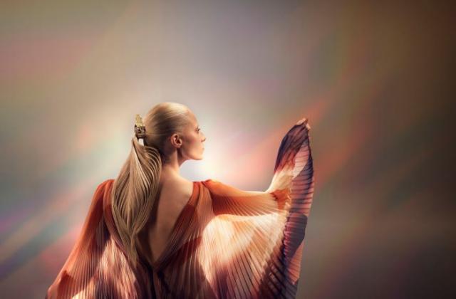 The Aveda x Iris Van Herpen holiday 2023 collection is super-stylish making it a great gift