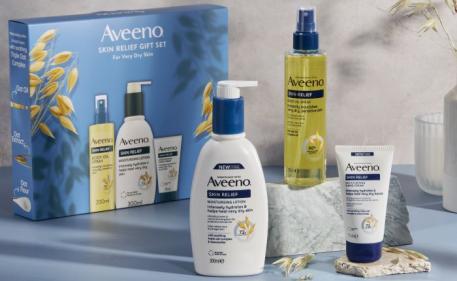 New Aveeno Daily Moisturising & Skin Relief gift sets drop for Christmas 2023