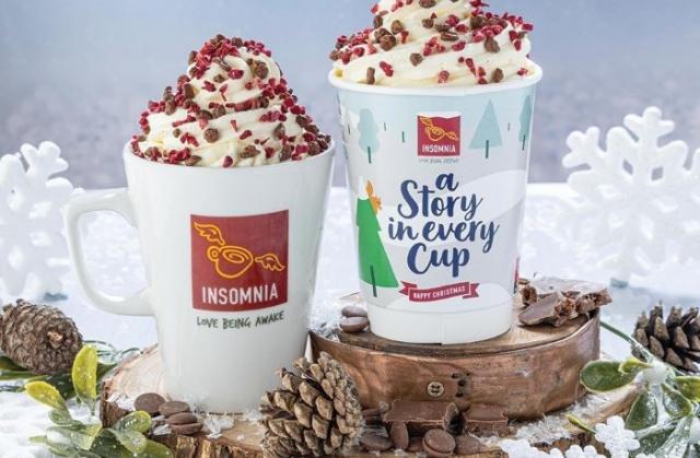 Savour the holidays with Insomnia Coffees festive Fruit & Nut hot chocolate!