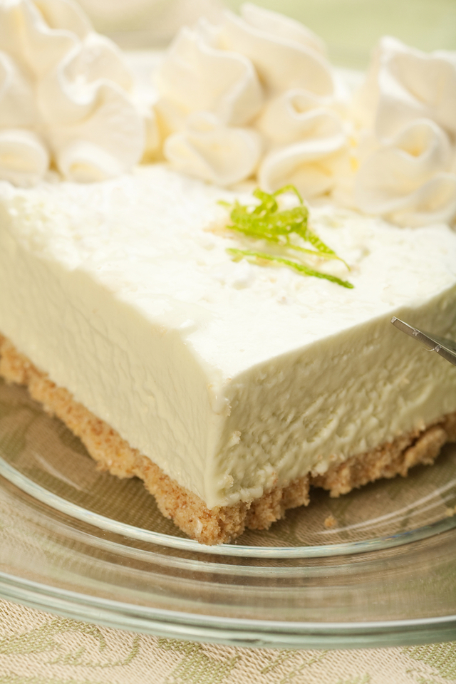 Easy key lime and chocolate pie