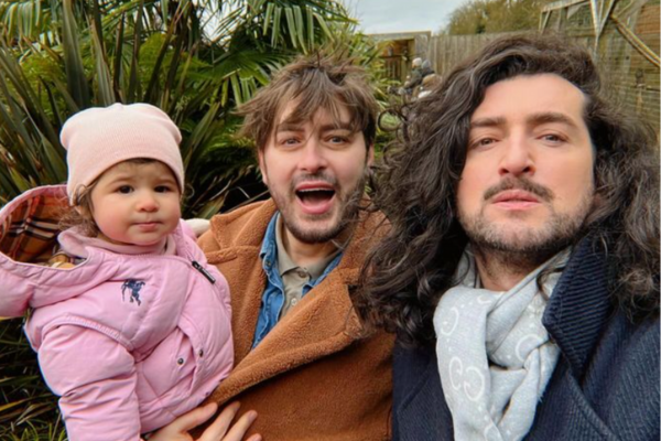 Brian Dowling unveils baby scan after announcing surrogacy with second child