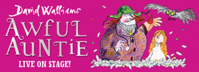 David Walliams’ Awful Auntie is coming to The Gaiety Theatre this September