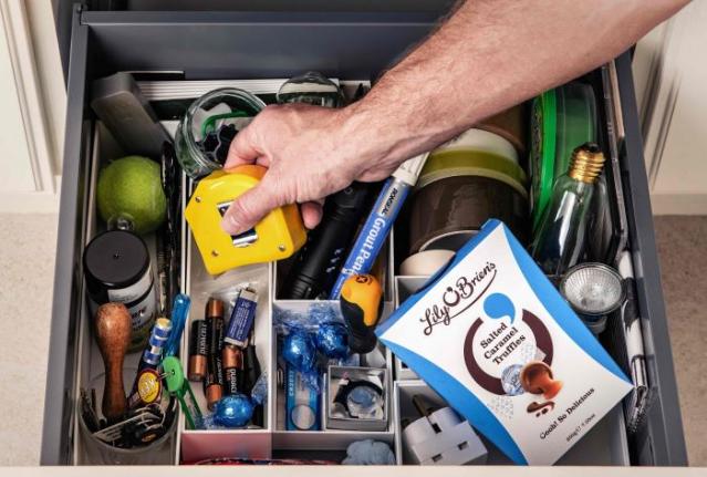 Lily O’Brien’s reveal the main items found in every father’s ‘man drawer’