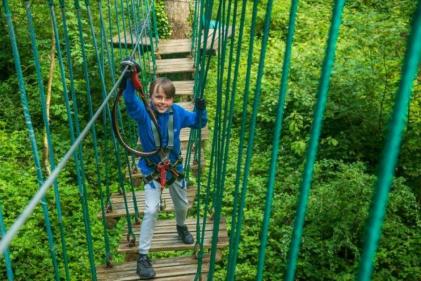 Zipit Forest Adventures invites thrill seekers to swing, climb & zipline from the treetops