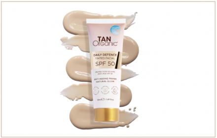 The Daily Defence Tinted SPF 50 by TanOrganic is a skincare game changer