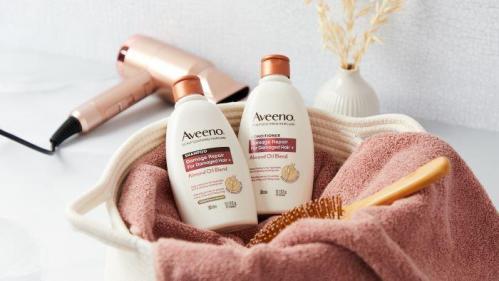 Aveeno Haircare: hair & scalp care with botanical blends and oat soothing power
