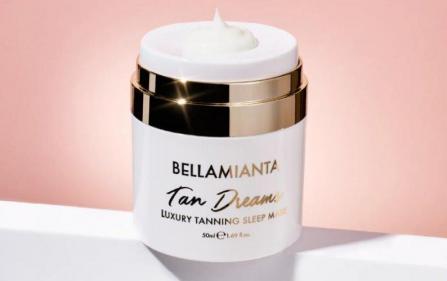 Bellamiantas new Tan Dreams Luxury Sleeping Mask turns beauty sleep into a reality!