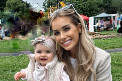 Fans exclaim as Laura Anderson reveals baby daughter Bonnie’s huge milestone