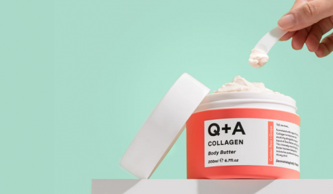 Luxurious hydration: introducing the NEW Q+A Collagen Body Butter with golden pear & grape scent