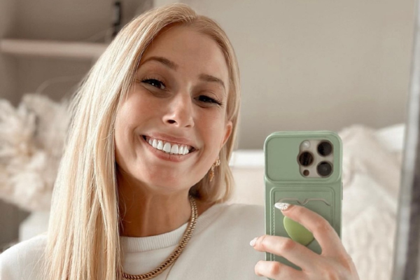 Stacey Solomon gives tearful update on dog Teddy’s health after emergency surgery