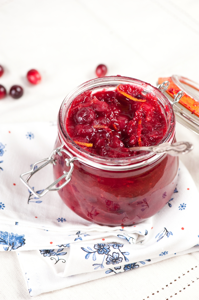 Cranberry and orange relish