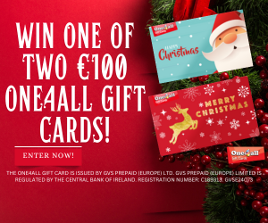 WIN one of two €100 One4all Gift Cards!