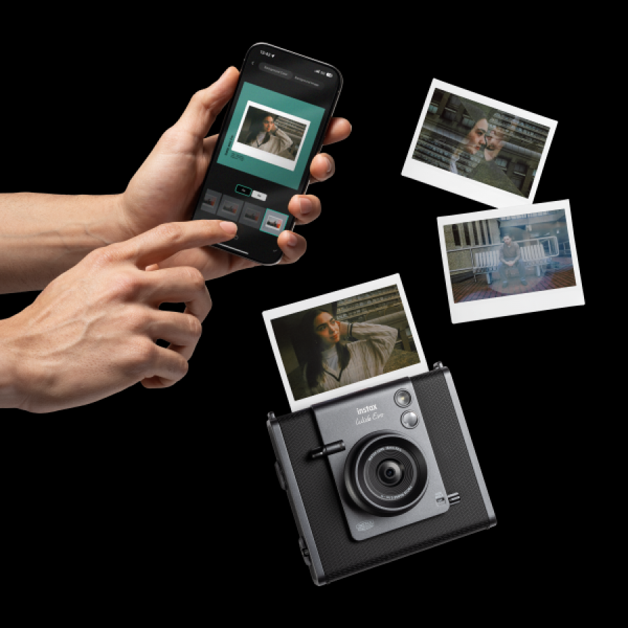 The instant evo-lution continues: Fujifilm’s new instax WIDE Evo™ Hybrid Instant Camera