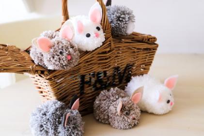 Easy Easter crafts for mums: homemade bunnies, wreaths & table décor  