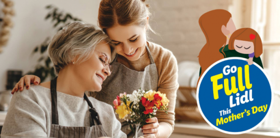 Celebrate Mother’s Day this March with Lidl Ireland’s gorgeous gifts & fresh flowers from €1.29