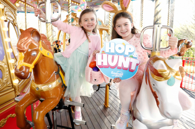 Emerald Park is set for an egg-stra special Easter celebration with Hop & Hunt family event