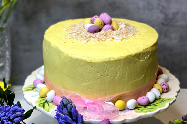 Recipe: How to make the most delicious Chocolate Easter Cake with Lemon Frosting
