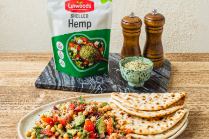 Recipe: Enjoy nourishing lunches with this Protein Chickpea Hemp Tomato Salad 