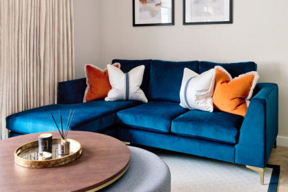 Velvet sofas you’ll want your kids on: Meet Finline’s family-friendly furniture