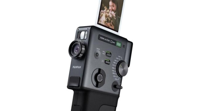 This new Fujifilm instax™ camera shoots video, prints photos & looks unreal
