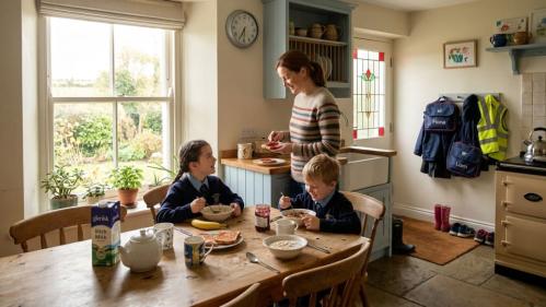7 simple ways to make school mornings calmer for your family