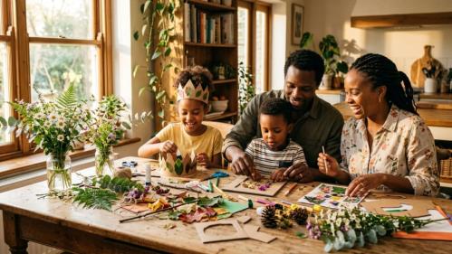 Evening Crafts Ideas to Help Your Family Enjoy Screen-Free Spring Days