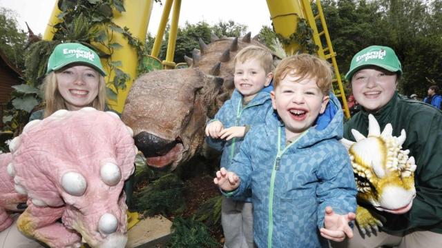 Emerald Park Opens Massive New Lost Valley: Land of Dinosaurs Attraction
