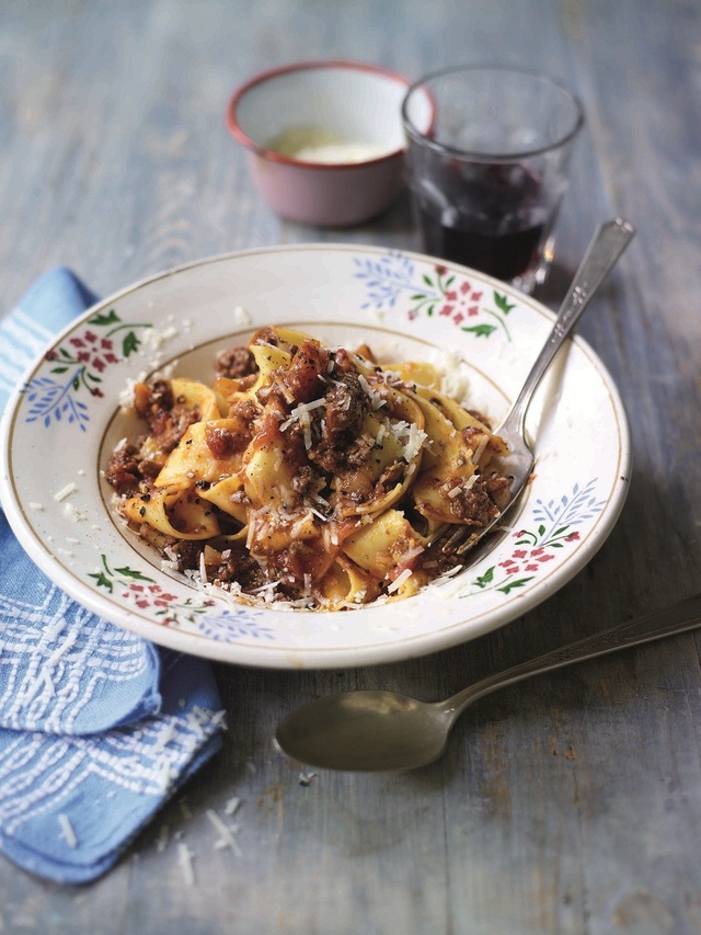 Pappardelle with beef ragu