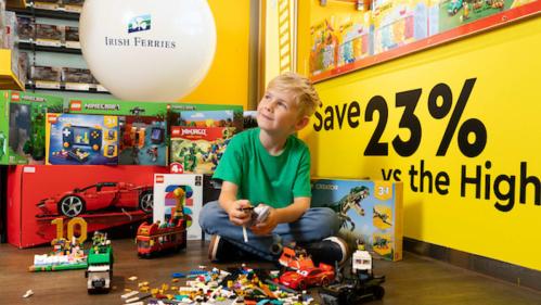 Irish Ferries Has Launched a LEGO Pop-Up Shop Onboard This Summer