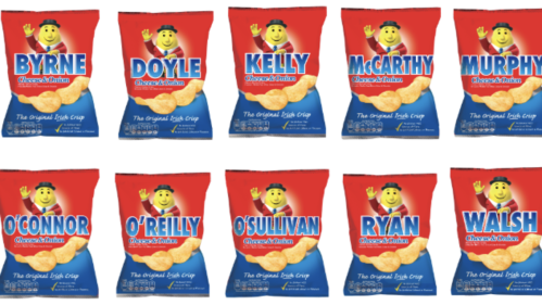 Taytos New Surname Packs Are the Most Irish Thing Ever