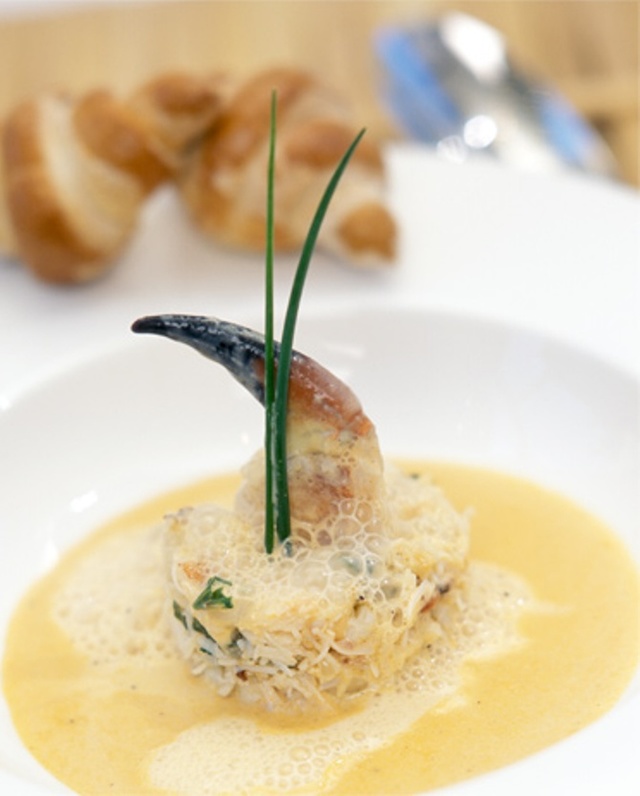 Luxury crab soup