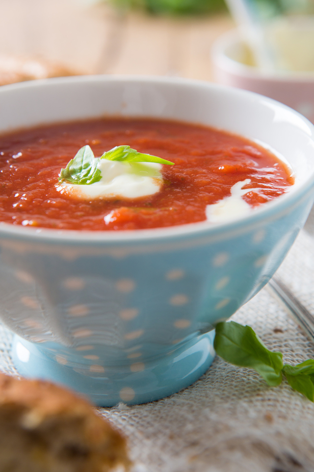 Spicy tomato soup