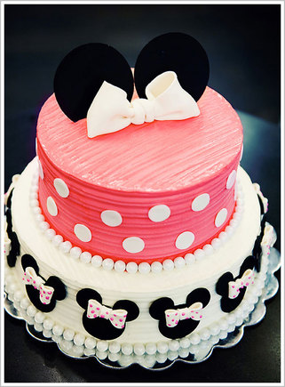 Minnie Mouse birthday cake