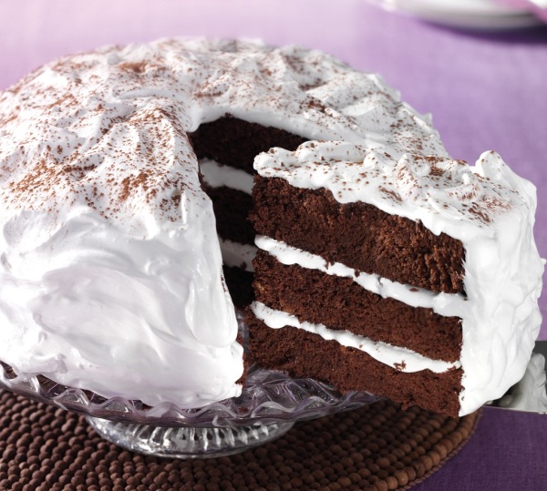 Devilish chocolate cake