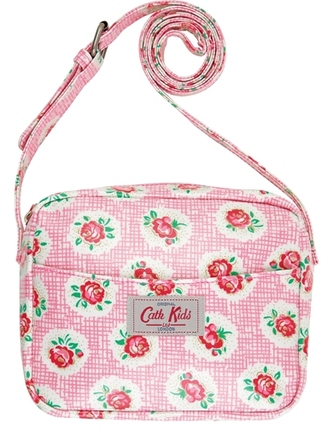 Kids lattice rose handbag