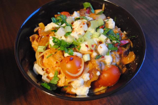 Creamy cajun chicken pasta