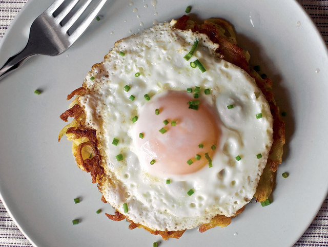 Big breakfast rostis 