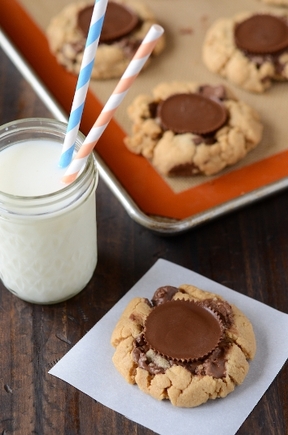 Reeses peanut butter cups cookies