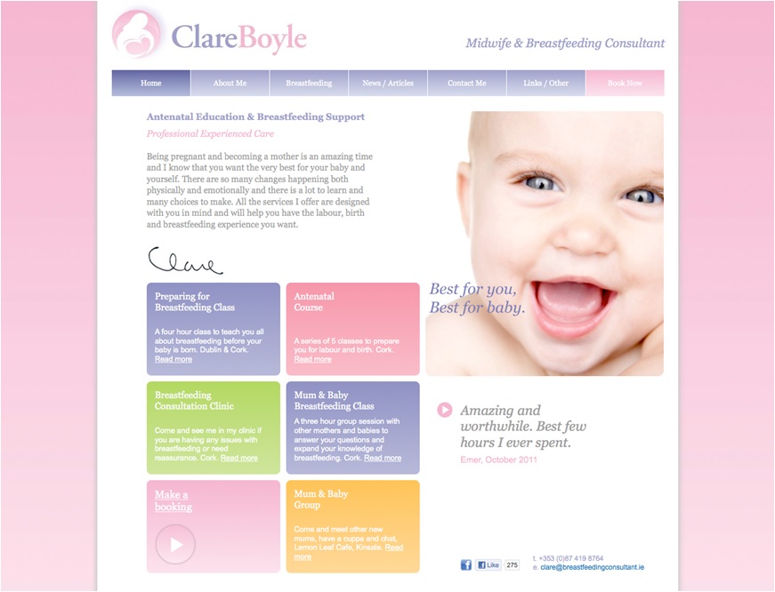 Clare Boyle Midwife & Breastfeeding... MummyPages.ie