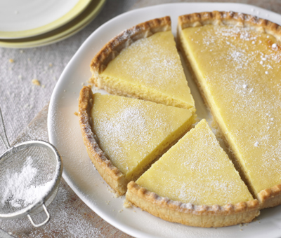 Light lemon tart